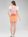Caprese Rabina Fashion Backpack Medium Pink