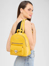 Caprese Rabina Fashion Backpack Medium Yellow