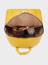 Caprese Rabina Fashion Backpack Medium Yellow