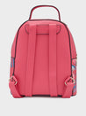 Caprese Renee Fashion Backpack Medium Pink Printed