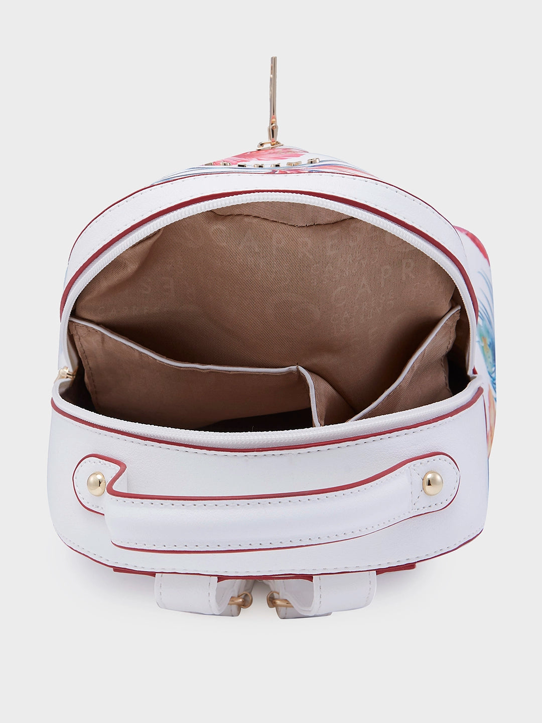 White fashion backpack hotsell