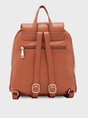 Caprese Shelbee Fashion Backpack Medium Tan