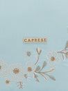 Caprese Sierra Backpack Embroidery Large Light Blue