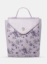 Caprese Snow Backpack Medium Printed Women'S Bag Lavender