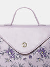 Caprese Snow Backpack Medium Printed Women'S Bag Lavender