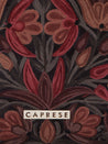 Caprese Tresna Embroidery Backpack Handbag Brown