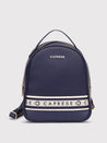 Caprese Trinity Fashion Backpack Medium Solid Women'S Bag Navy