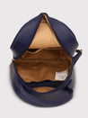 Caprese Trinity Fashion Backpack Medium Solid Women'S Bag Navy