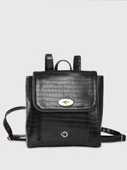 Caprese Treza Medium Black Backpack