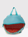 Caprese Xenia Backpack Medium Turquoise Printed