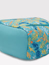 Caprese Xenia Backpack Medium Turquoise Printed