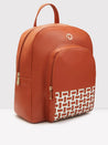 Caprese Zeta Backpack Large Quilted Women'S Bag Tan