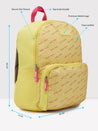 Caprese Zoe Fashion Backpack Large Yellow