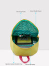 Caprese Zoe Fashion Backpack Large Yellow