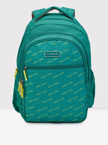 Caprese Zoe Large Sage Green School Backpack