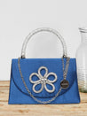 Caprese Bella Clutch Small Blue
