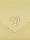 Caprese Bertha Clutch Medium Champagne Gold