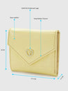 Caprese Bertha Clutch Medium Champagne Gold
