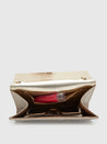 Caprese Bertha Clutch Medium Light Gold