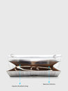 Caprese Party Bluma Clutch Medium Gunmetal