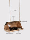 Caprese Party Carly Clutch Small Beige