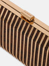 Caprese Party Carly Clutch Small Brown