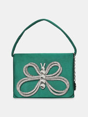 Caprese Ella Small Green Clutch