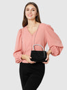 Caprese Elena Clutch Small (E) Black