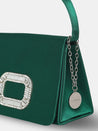 Caprese Emma Clutch Small Green