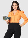 Caprese Gaina Clutch Small Grey
