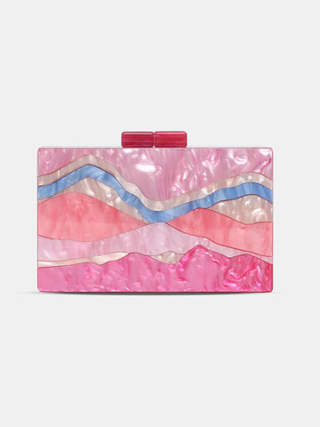 Caprese Gia Small Pink Clutch