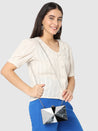Caprese Gilia Clutch Small Black
