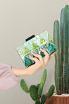 Caprese Gilia Clutch Small Green