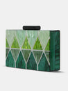 Caprese Gilia Clutch Small Green