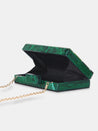 Caprese Gilia Clutch Small Green