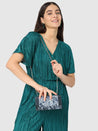 Caprese Gilia Clutch Small Grey