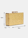Caprese Gianna Clutch Small Gold