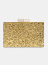 Caprese Gianna Clutch Small Gold