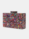 Caprese Gianna Clutch Small Pink
