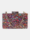 Caprese Gianna Clutch Small Pink