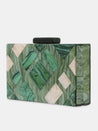 Caprese Gisella Clutch Small Green