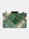 Caprese Gisella Clutch Small Green