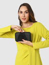 Caprese Gloriana Clutch Small Black