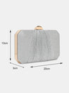 Caprese Gloriana Clutch Small Silver