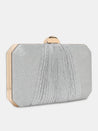 Caprese Gloriana Clutch Small Silver