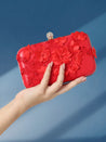 Caprese Gloria Clutch Small Red