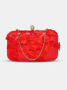 Caprese Gloria Clutch Small Red