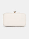 Caprese Gloria Clutch Small White