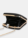 Caprese Glory Clutch Small Black