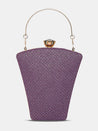 Caprese Glory Clutch Small Purple